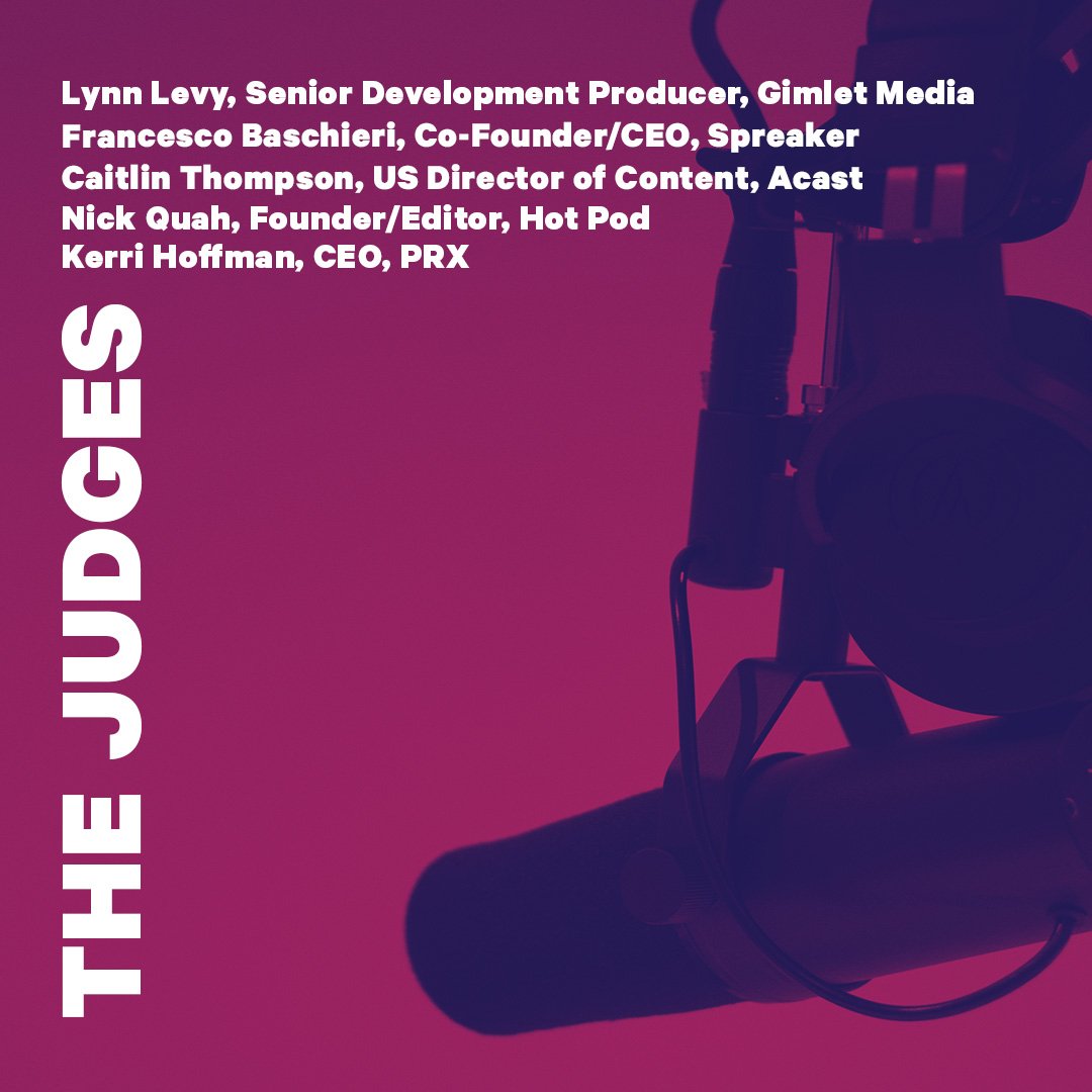 NYMediaCenter's tweet photo. Hear that? It’s the sound of podcast superstars coming to our Podcast Pitch Night. November 30. @thenodshow hosting. @acaststories presenting. And you, enjoying the show (+ the free munchies/bevies after) https://t.co/B0wTJYWWh6 #podcastpitchnight https://t.co/HR0CULEU1W