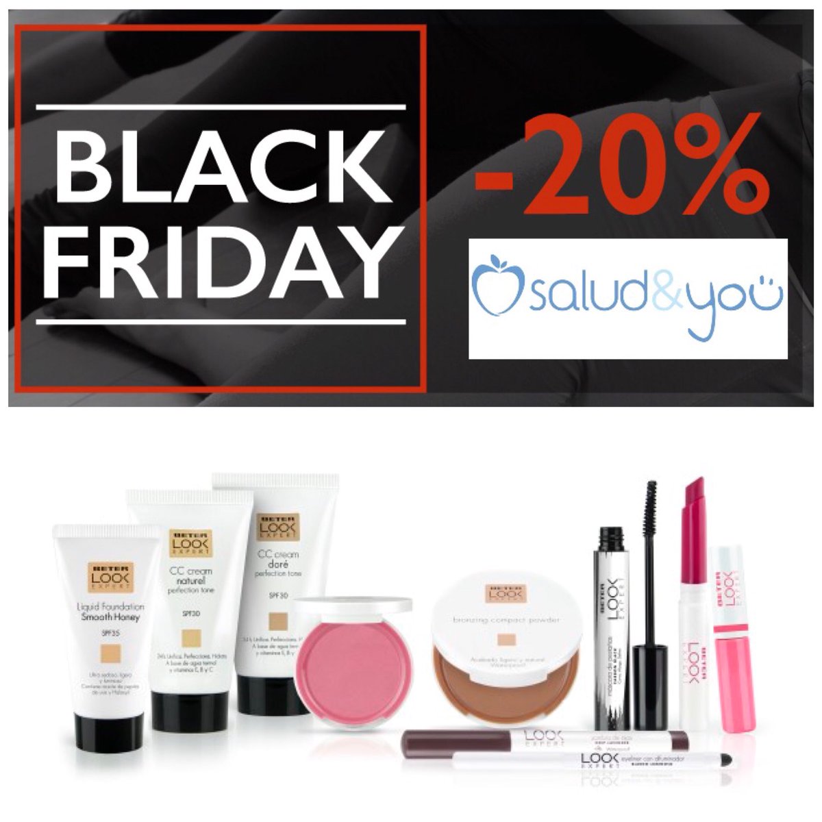⬛ 🌟 El #blackfriday es sólo una vez al año.... y ya mismo lo tenemos aquí....⚫ 🌟

¿Vas a perderte nuestros descuentos en #dermocosmética?
👇👇👇👇👇👇👇👇👇👇👇👇👇👇👇👇👇👇👇👇

#descuentos #blackfriday
