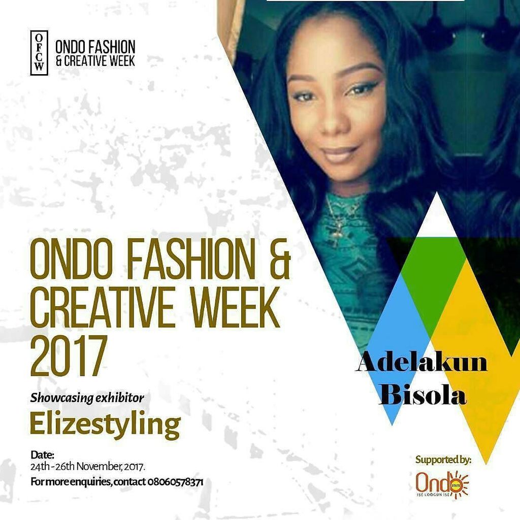 OloriSupergal's tweet photo. From @ofcw17 -  Meet Bisola, the stylish CEO @elizestyling , amazing offer awaits you at elize styling stand @ofcw17 .

#hair #hairstylist #fashionstylist #fashion #exhibitions #fashionweeks 
#Olorisupergal From @ofcw17 -  Meet Bisola, the stylish CEO @elizestyling , amazing… https://t.co/y5Es5cdb5t
