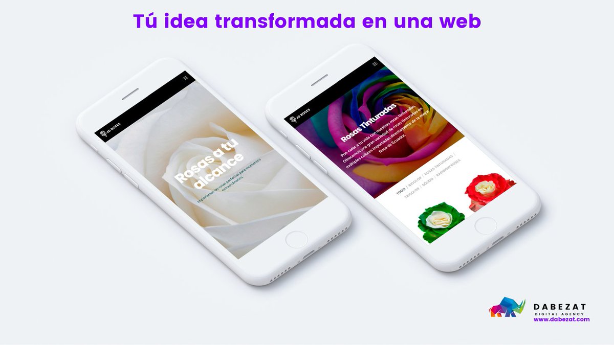 Dabezat's tweet photo. Nuevo proyecto realizado para la empresa JD Roses. Dedicada a la importación y mayorista de rosas ecuatorianas en Barcelona.💐
 
 La idea que tenían la hemos plasmado en esta página web.👨‍💻

  Descubre todo lo que ofrecen en: https://t.co/4XAuDQVEAL

#Webdesign #Web https://t.co/WzU1cArF6N