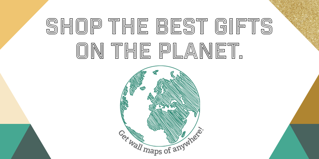 mapsalesdotcom's tweet photo. #Christmas is coming! Maps make great #decorations or #gifts! Get your unique gifts here https://t.co/6FoQyGxdWW https://t.co/DUPMHRYomn