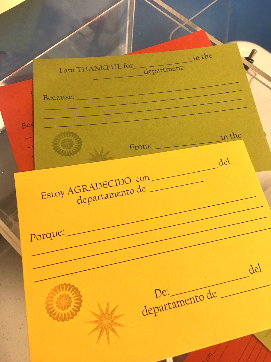 IssaquahHGI's tweet photo. Our "Wall of Thanks" or "Muro de Agradecimiento" to encourage our team members to share their gratitude for each other! 🙏 #thankful #grateful #TeamIssaquah #HospitalityGreatness #WeAreHilton @HWSIssaquah https://t.co/ijzkMF9eL5