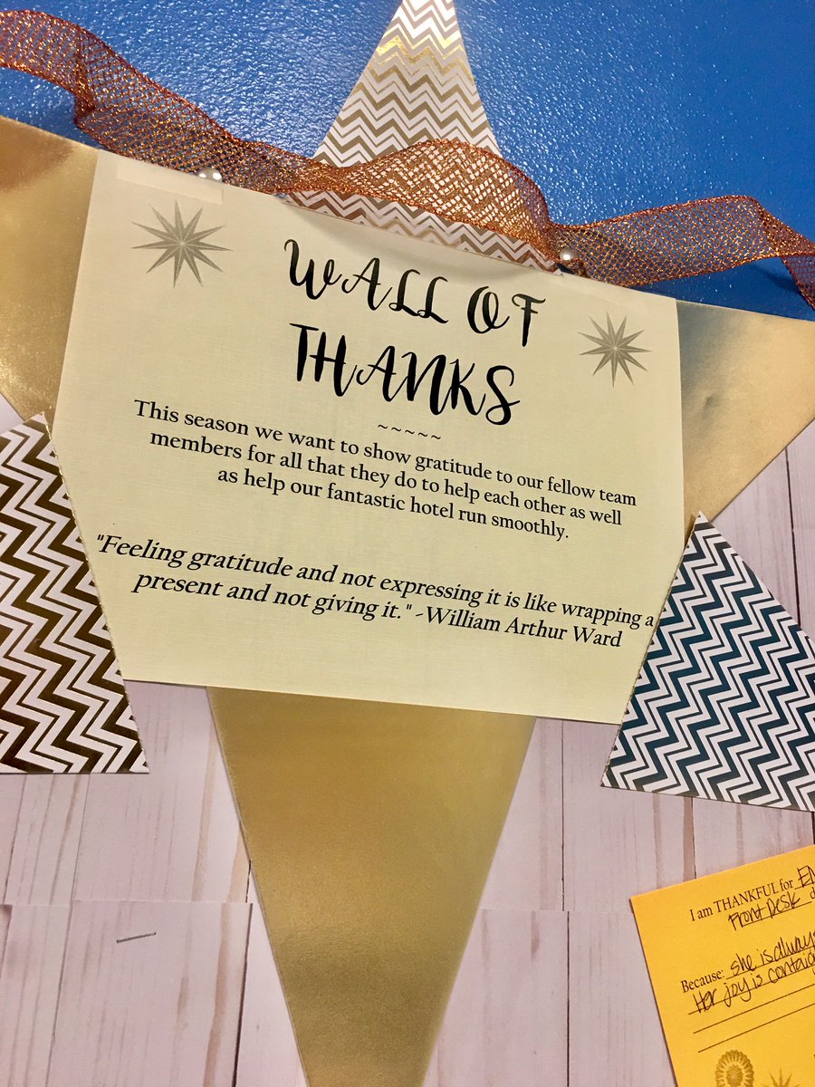 IssaquahHGI's tweet photo. Our "Wall of Thanks" or "Muro de Agradecimiento" to encourage our team members to share their gratitude for each other! 🙏 #thankful #grateful #TeamIssaquah #HospitalityGreatness #WeAreHilton @HWSIssaquah https://t.co/ijzkMF9eL5