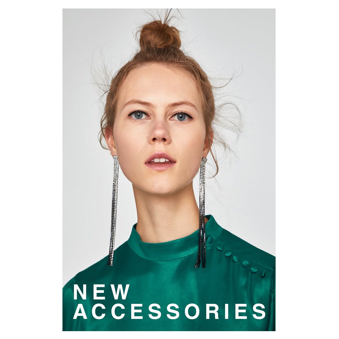 ZARA på Twitter: "Rhinestone earrings New accessories https://t.co/amg3rgcBf2 https://t.co/CDHBc8otU5" / Twitter