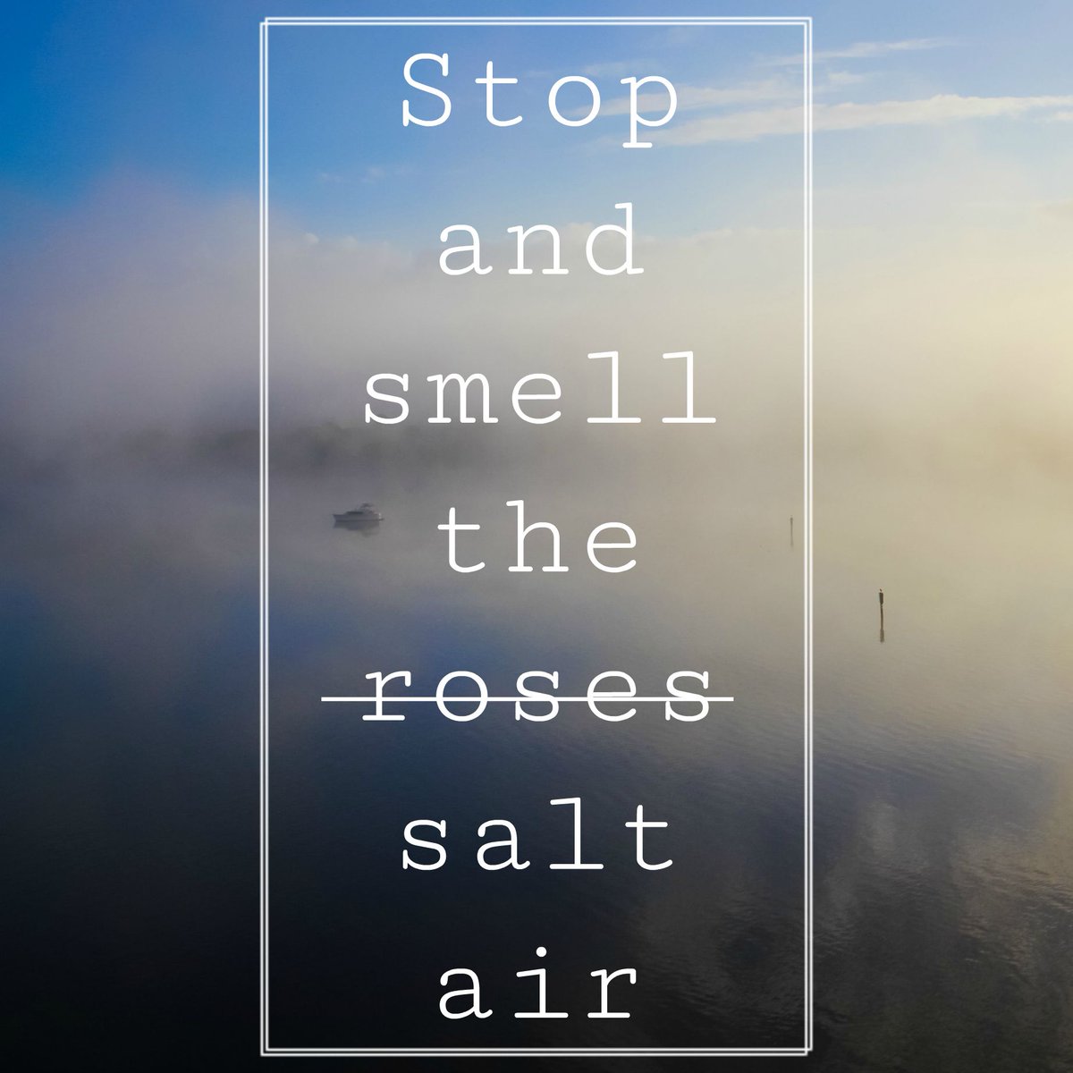 Smells like home! #MGontheHalifax #LiveInParadise