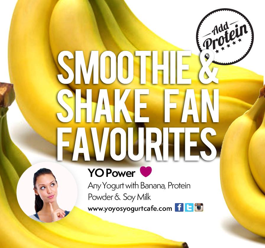 yoyosyogurt's tweet photo. Everyone's going #bananas for #YoPower! For more #smoothie & #shake #fanfavourite #recipes, visit our website at https://t.co/XengwJvXGy https://t.co/MlTREAPmk8