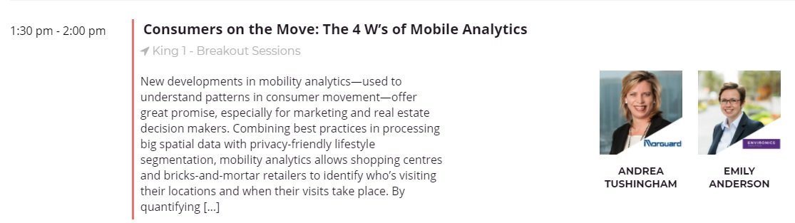 EricCaiEA's tweet photo. Thanks @DataMarketingTO for hosting @Morguard & @EnvironicsA to talk about applying #MobileAnalytics to the #retail industry at #DMTO17! https://t.co/T3khND16CF