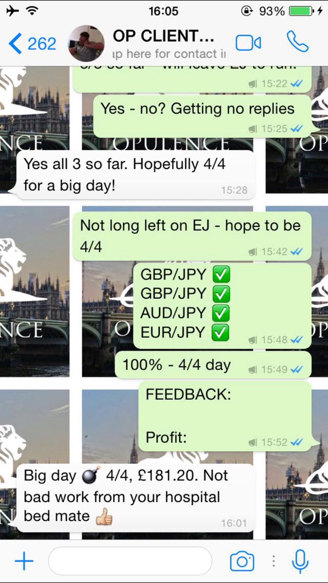 RobOpulence's tweet image. 4/4 today another 100% day!!✅✅✅✅