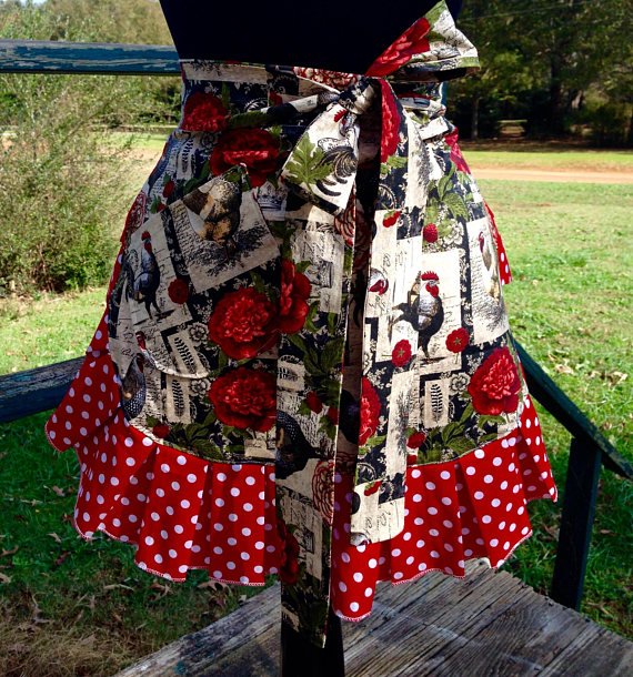 huckaberry1950's tweet photo. This apron is the ideal gift. The colors are rich and beautiful. Farm scene printe fabric suits almost any cook!https://t.co/UjB9tlFnvb #apron #aprons #apronkitchen #etsyseller #etsychaching #etsyshop #etsygifts https://t.co/aBy8xMUoGZ