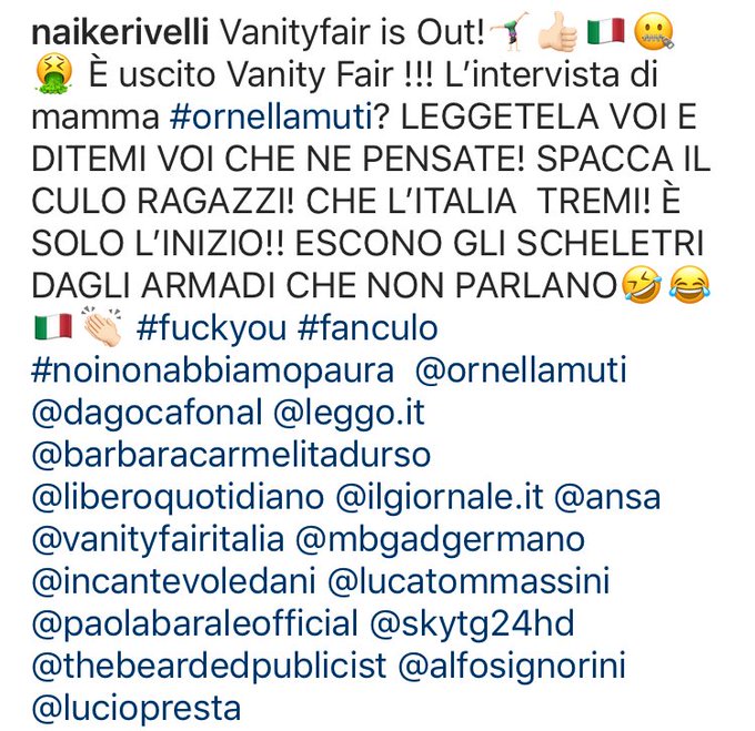 &Egrave; USCITA L&rsquo;INTERVISTA BOMBA DI ORNELLAMUTISU @VanityFair @Agenzia_Ansa @leggoit https://t.co/iPr419P<a class="tags" target="_blank" title="On Twitter" href="/?out=eyJ0eXAiOiJKV1QiLCJhbGciOiJIUzUxMiJ9.eyJpYXQiOjE3MzA5NDY1ODcsImlzcyI6InR3cG9ybnN0YXJzLmNvbSIsIm5iZiI6MTczMDk0NjU4NywiZXhwIjoxNzYyNDgyNTg3LCJyZWRpcmVjdF91cmwiOiJodHRwczovL3R3aXR0ZXIuY29tL1Zhbml0eUZhaXIifQ.aFvYfDIhi-iaEB6JegS3vNdD7uCuSnESX-QuOuQE-D5-Lazi6k-fFMKBxD1wNOA0SprvlXRFuer3MRsCKWj8yg">@VanityFair</a><a href="/tag/spengotvtrash"class="tags"><span>#spengotvtrash</span></a>