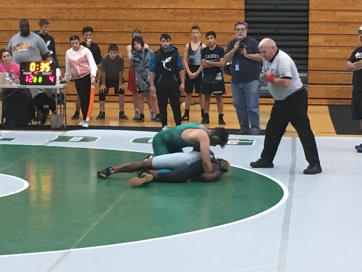 <a href="/Flaglerwrestlin/">FPC Wrestling</a> Preseason Tournament today at <a href="/FPCHS/">Flagler Palm Coast High School</a>. Right now it is <a href="/fpchs/">Flagler Palm Coast High School</a> vs Atlantic. FPC's Jason Munez with the pin!