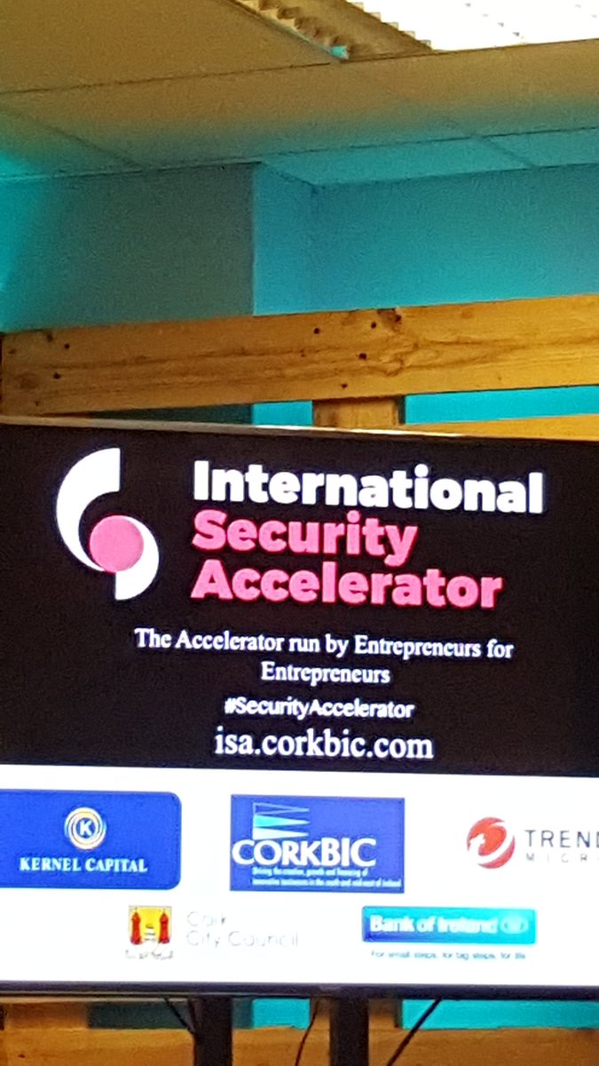SmartCork's tweet image. Launch of Ireland&apos;s first international security and cyber security accelerator. Exciting addition to Cork&apos;s smart ecosystem #SecurityAccelerator