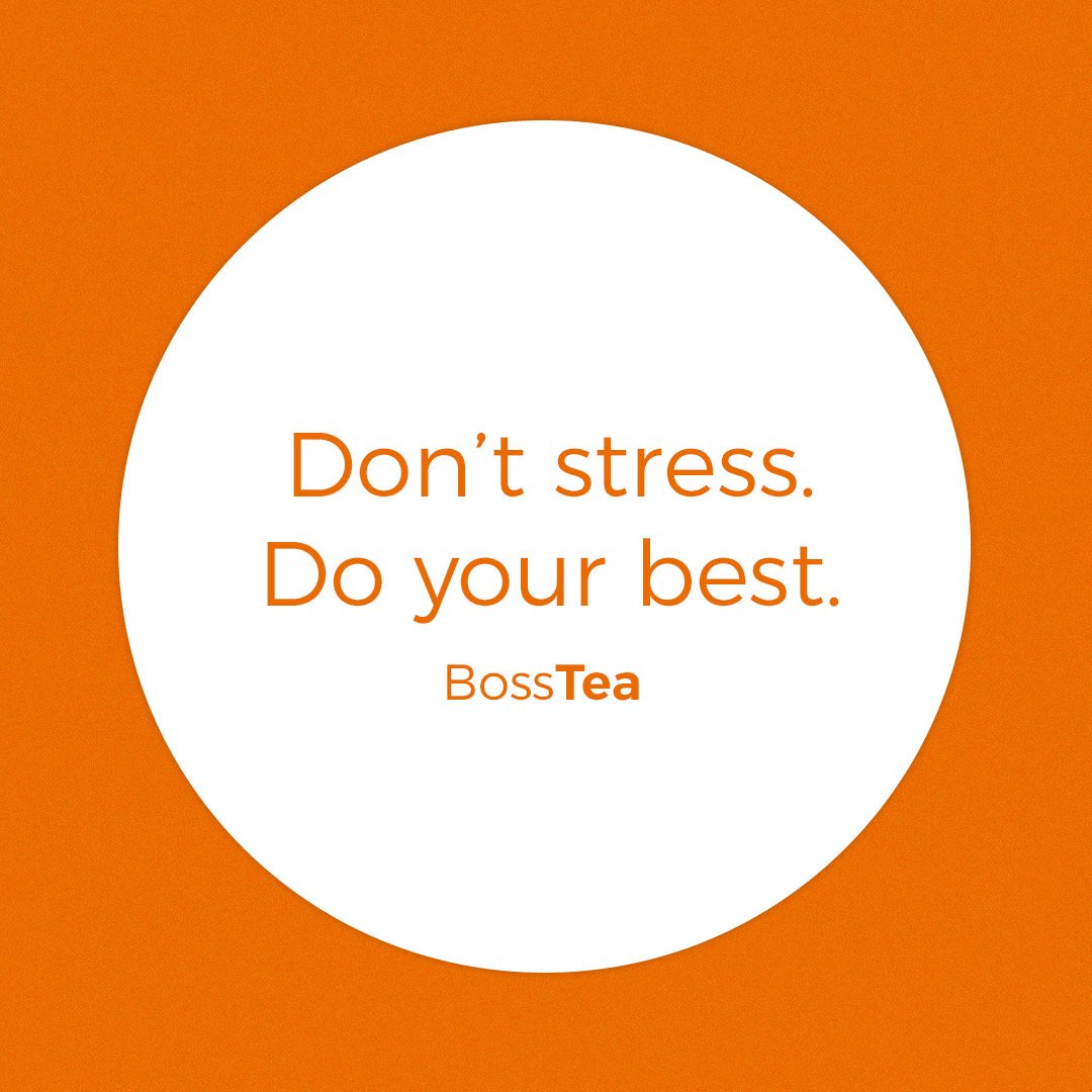 marcelabortoni's tweet photo. #BossTea
El #estrés es una intoxicación producida por nosotros mismos para poder enfrentar y solucionar los problemas de la vida cotidiana.
El esfuerzo que hacemos para superar los momentos difíciles, se traduce en un exceso de componentes químicos. https://t.co/uEuZ2HK3mP