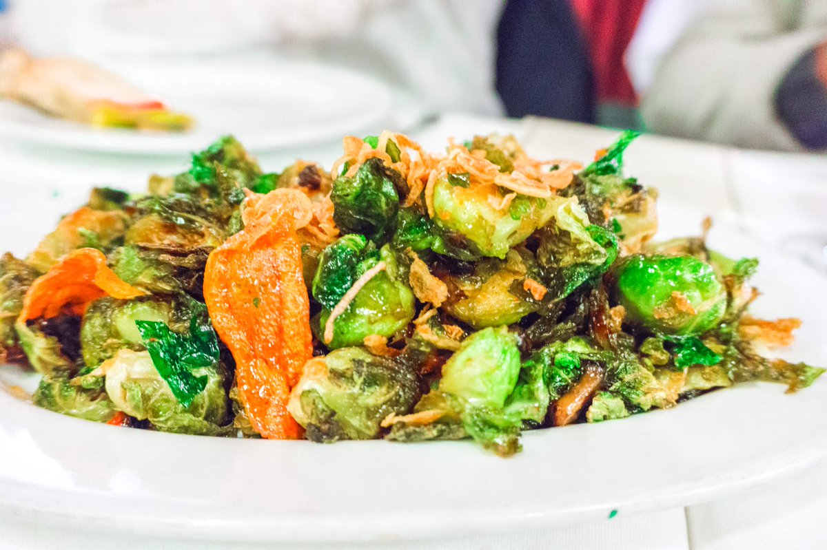 #ShareSomeGreatNews we had delicious Brussels sprouts, find out where at instagram.com/p/Bbzp2M1gyaF 🥦🥗!

#eatsj #food #dinner #WednesdayWisdom #Thanksgiving