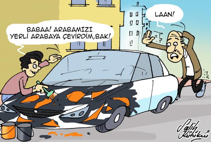 Daily Karikatur On Twitter Yerli Araba Mizah Komik Karikatur