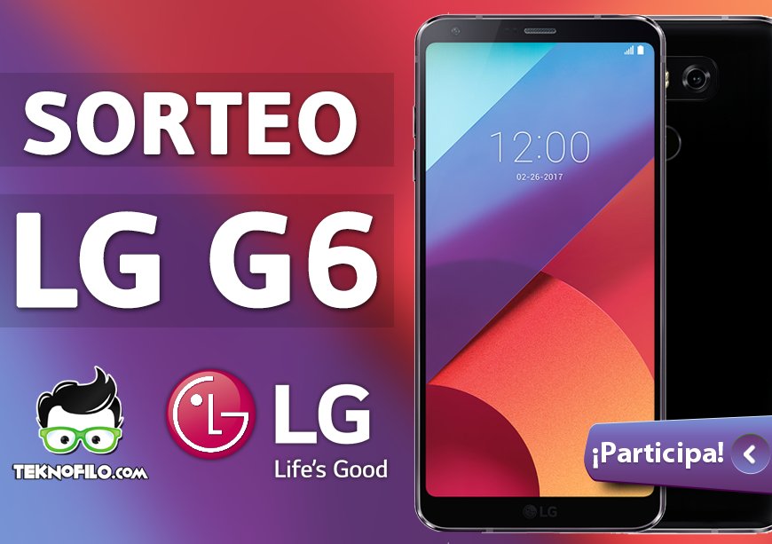 Teknofilo's tweet photo. ⭐¡Estamos sorteando un impresionante 📱LG G6 de color negro! ¡Participa y gana! 🍀 https://t.co/vi85goyW5L https://t.co/XC1oPxzQnn