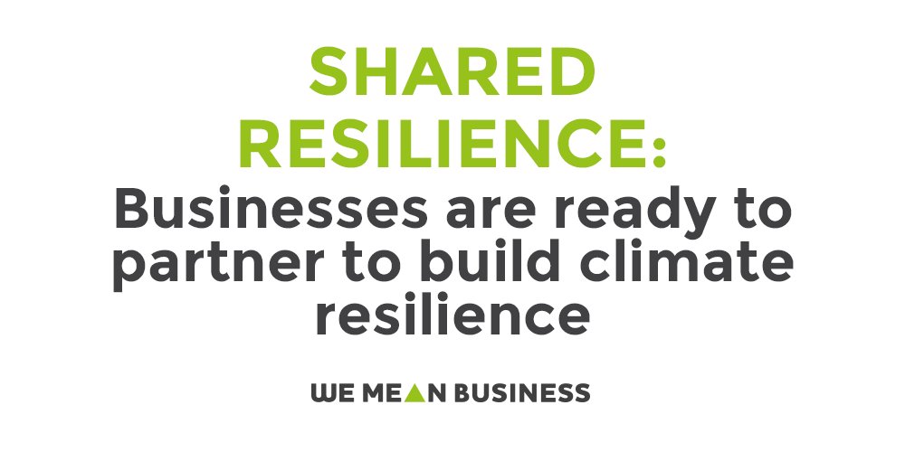 We Mean Business Companies Have A Crucial Role To Play In Both Building Their Own Adaptive Capacities To Climate Related Events And Enhancing Broader Societal Resilience Cop23 Dcdays17 T Co D4rxysqndc T Co Dszkgk5jzy We Mean Business Companies Have A Crucial Role To Play In Both Building Their Own Adaptive Capacities To Climate Related Events And Enhancing Broader Societal Resilience Cop23 Dcdays17 T Co D4rxysqndc T Co Dszkgk5jzy