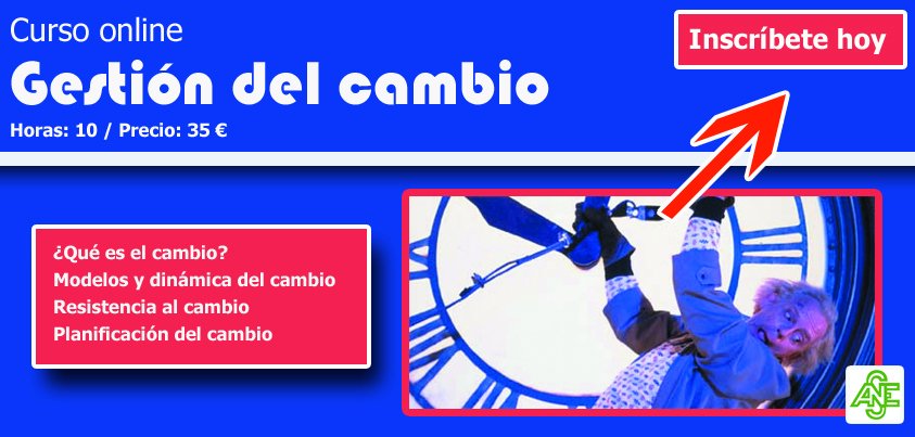 #CURSO: "GESTIÓN DEL #CAMBIO"
teleformacion.acesperanza.com/producto/gesti…
"Sabrás gestionar efectivamente el #cambio a nivel #personal y #laboral"
#formacion