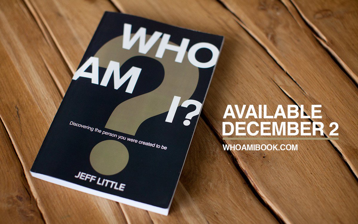jeff_little's tweet photo. I have some exciting news–we're 10 days away from the release of “Who Am I?”. I wrote this book because I believe this question is at the heart of struggles we all face. No matter our age/background we all want to find the best version of us. Excited to start the conversation! https://t.co/5MhZlCJ3Eo