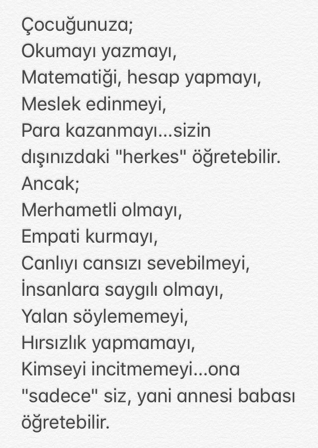 a_altiparmak's tweet photo. Çocuklarımıza  ancak biz öğretebiliriz... https://t.co/KwVgySnzBS