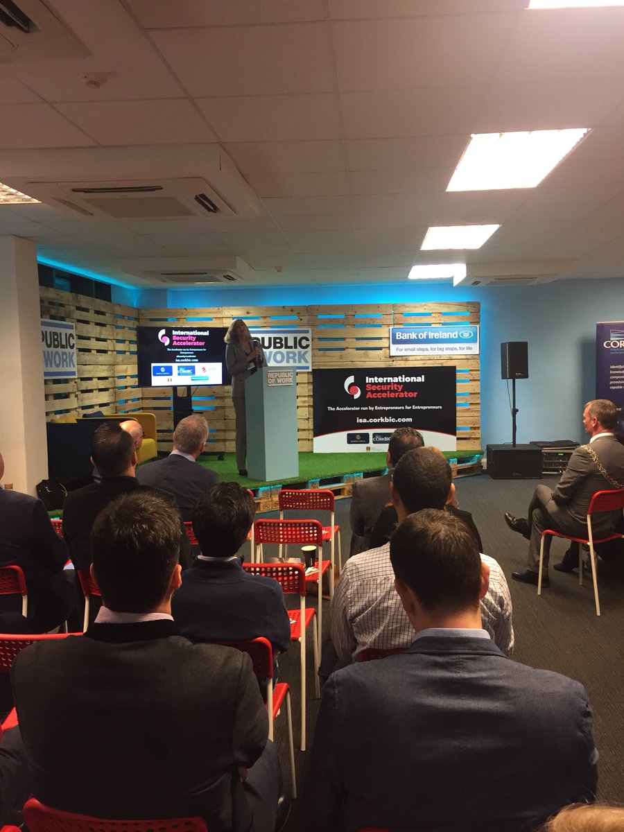 AxisBic's tweet image. Delighted to have Orla Rimmington @Kernel_Capital participating in the launch of @Corkbic International Security Accelerator #SecurityAccelerator #security #CyberSecurity #IoT @corkcitycouncil @TrendMicro @BOIstartups