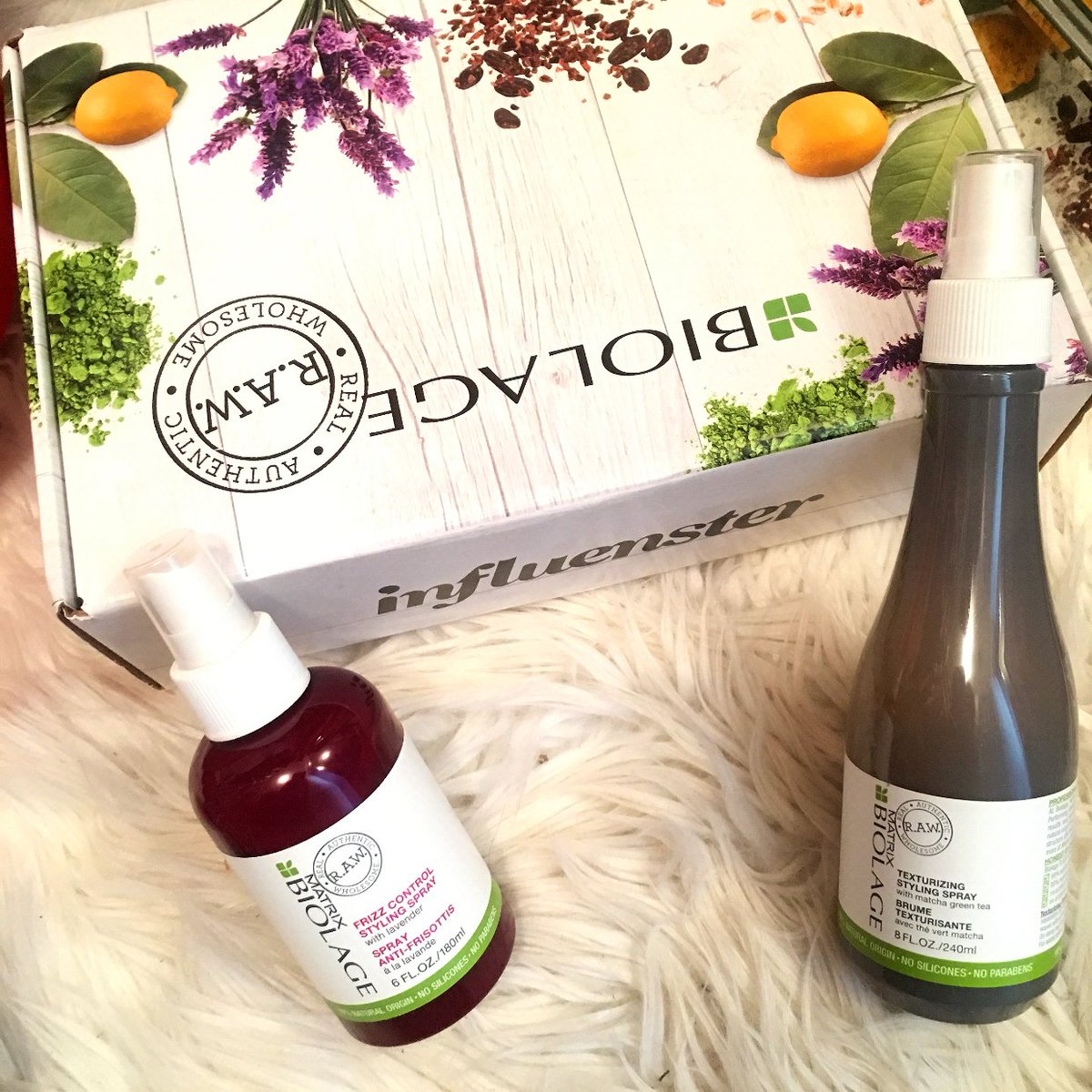 berenisstylish's tweet photo. I’m so excited to try my new Biolage products that I received from influenster. I got the texturizing spray and Frizz control styling spray. https://t.co/cdsjd93fmL