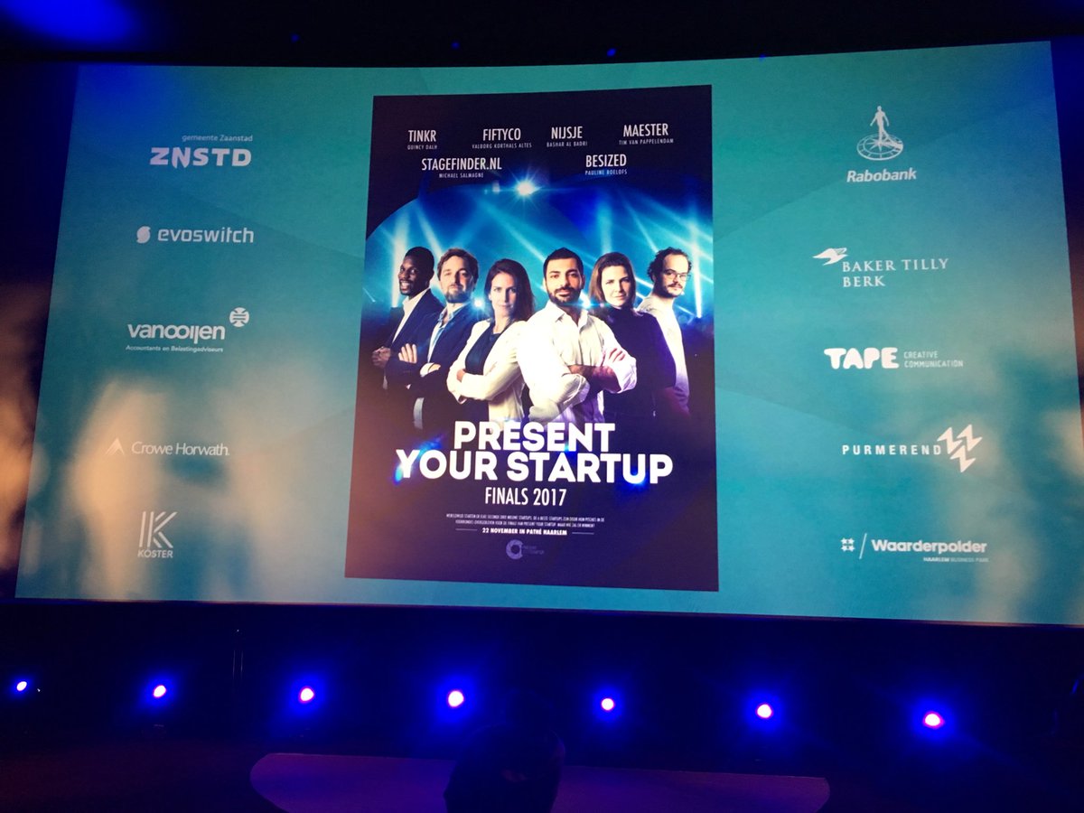 bartmdewit's tweet photo. Vanavond finale van Startup Zaanstreek / Present Your Startup. 6 ondernemers op zoek naar kapitaal. Samen met @Casper de Ruiter en een aantal vermogende klanten benieuwd naar de presentaties. Wie wordt vanavond gefund? https://t.co/d5C5vYKJpy
