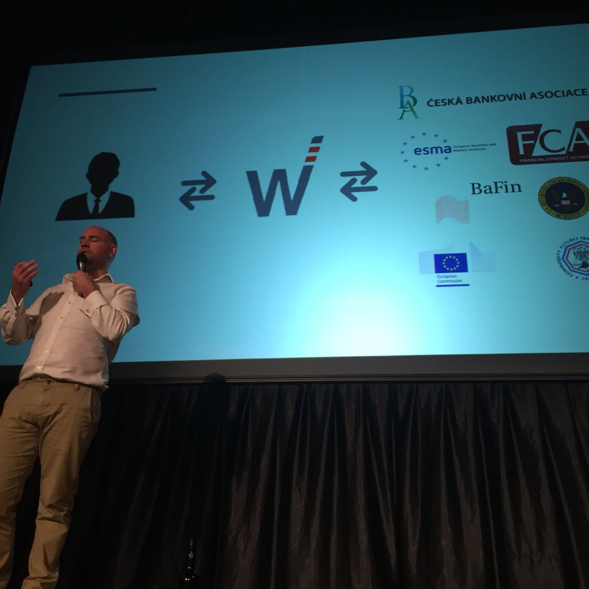 Mark from <a href="/waymarktech/">Waymark Tech</a> presents his AI who can read regulations and help companies being compliant #sy17