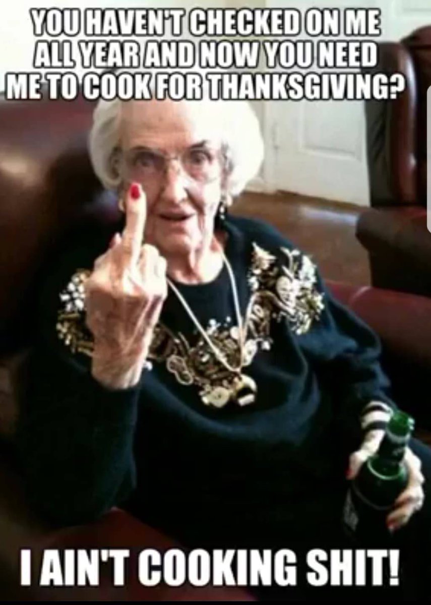 RockRevoltMag's tweet photo. Hey. Call your grandma today before you show up on her doorstep with your hungry belly and high expectations. At the very least, show up with flowers. Dames love flowers. And wine. Thank us later. Happy Thanksgiving, hooligans. #thanksgiving2017 #callgrandma #shelovesyou #wedotoo https://t.co/AXaWraJoCA