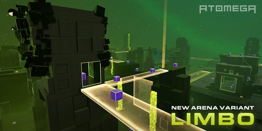 atomegagame's tweet photo. LIMBO introduces passageways that lead into a central fight pit, plunging players into intense brawling battles within this foggy high mass area. 

ATOMEGA is currently 50% off in the #SteamSale - https://t.co/VJnr2ggqFv https://t.co/YDzvPkMS1w