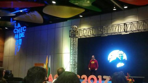 ascunoficial's tweet photo. #LACHEC  Peter Vasterbacka el creador de Angry Birds en la Conferencia Latinoamericana y del Caribe para la Internacionalización de la Educación Superior. https://t.co/wUYNjgIPdF