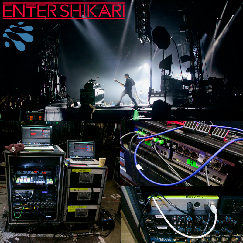iConnectMIDI's tweet photo. We caught up with @ENTERSHIKARI on their UK arena tour to see why they choose iConnectivity.
Stay tuned for an exclusive #BehindTheScenes tour of their amazing stage rig, and some of the cutting edge tech which makes up their amazing stage show! #HowDouConnect https://t.co/YwdClZVz2U