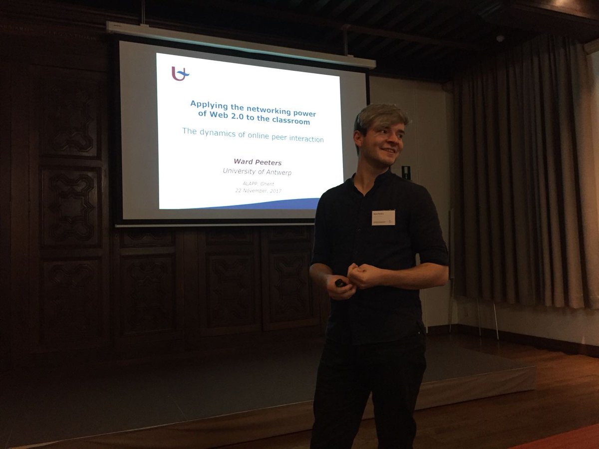 Ward_Peeters's tweet photo. Een succesvolle dag op een inspirerende conferentie / a successful day at an inspiring conference #uantwerpen #ALAPP2017 https://t.co/Z8yp76y50o