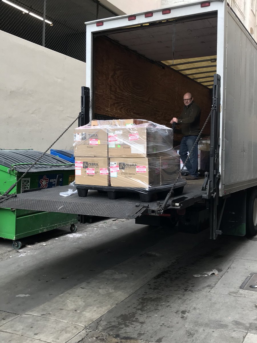 ACWAWater's tweet photo. Shout out to American Exposition Servies (AES) for getting all of our materials on the truck to Anaheim! We’re ready for next week’s #ACWAConf - are you? #cawater #cawaterstrong https://t.co/QqTlV45g2j