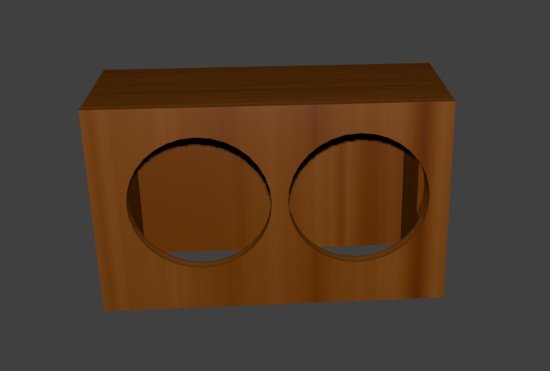 Modock_2018's tweet image. Nous vous présentons la première reconstitution numérique du baffle !