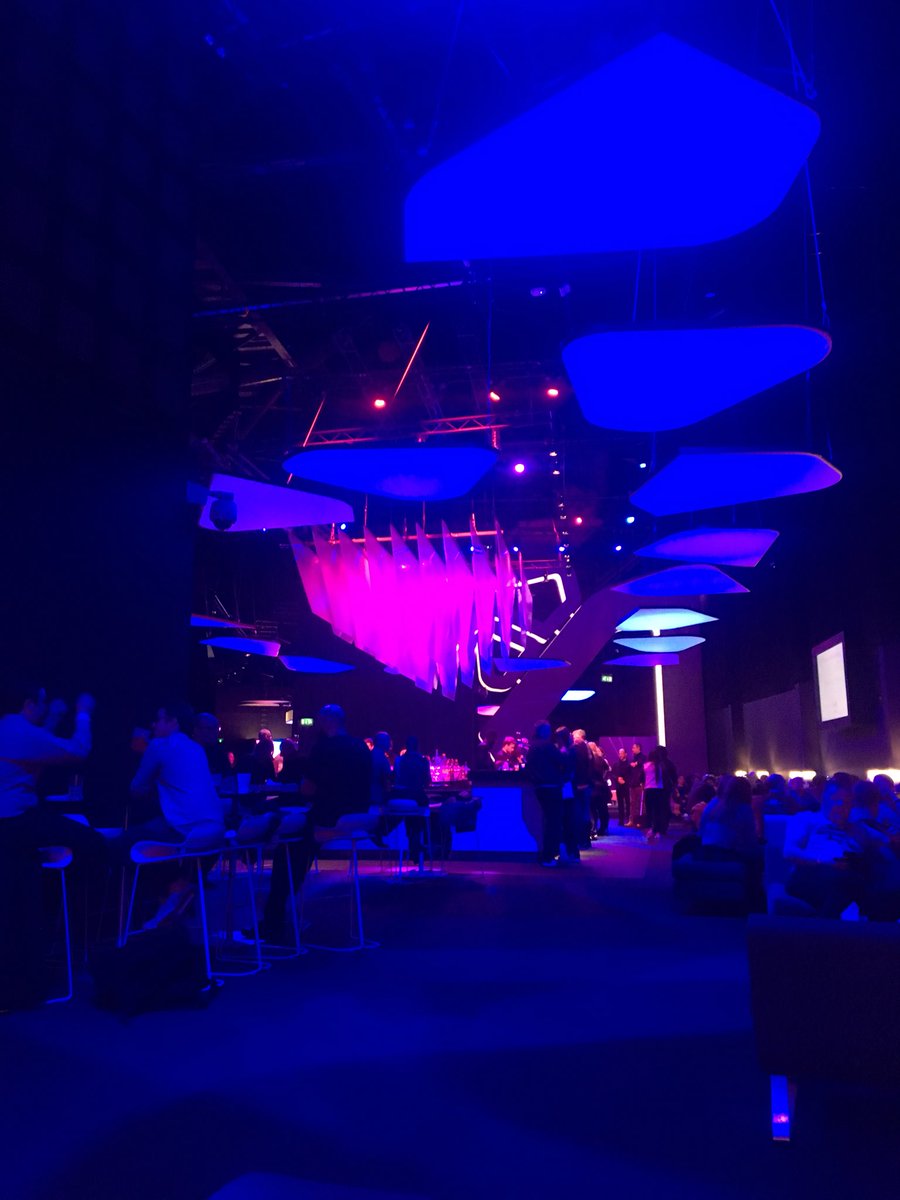 At the Sky Back Stage Lounge chilling before Depeche Mode 👍