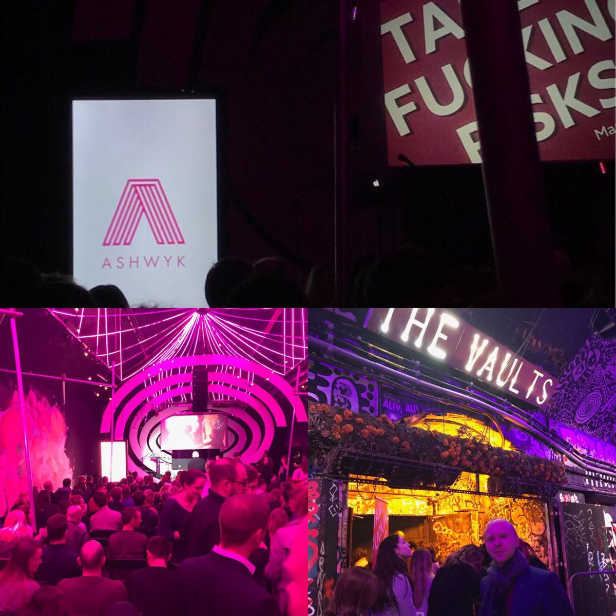 DesignArmstrong's tweet photo. At @thevaultsuk with @ashwyk for an evening of @Mr_Bingo @VikkiRossWrites @marinaesmeraldo & @mellorandsmith #takef*%ingrisks https://t.co/ndpkvwGuRb