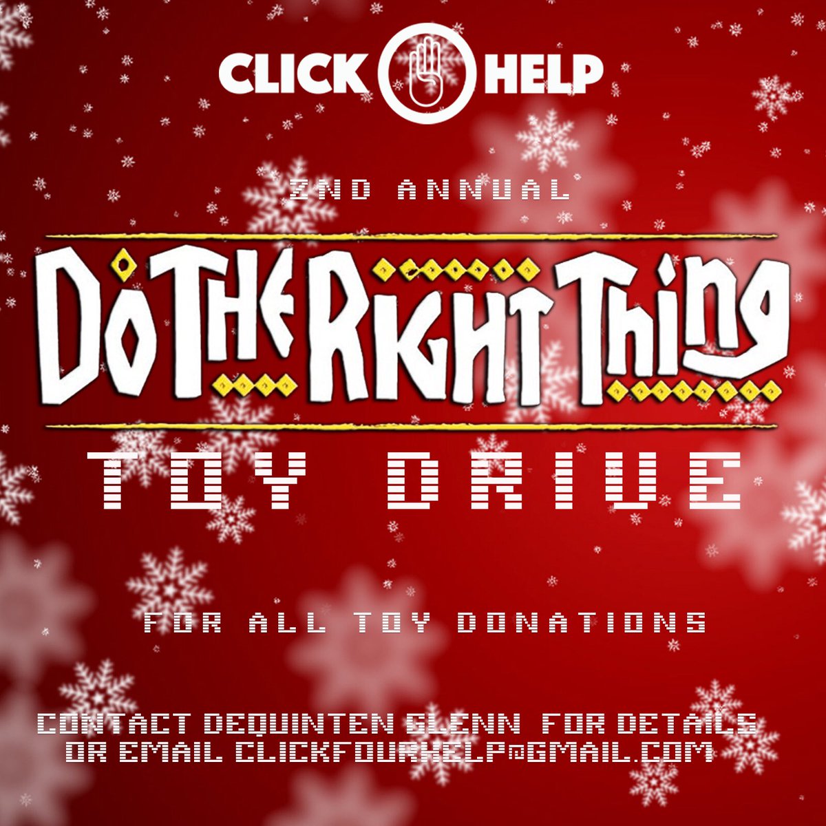 DQ4president's tweet photo. Please visit the link in my bio! We are collecting toys &amp; funds to buy toys for students in BR &amp; NOLA. Contact me directly or @Clickfourhelp4 we pick up donations!!!! #ClickFourHelp #InvestInEducation #NillyNation #PursueExcellence https://t.co/R7f9hG4zty