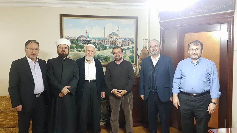 Uluslararası Müslüman Alimler Dayanışma Derneği Yönetimi Olarak Prof.Dr. Cevat AKŞİT Hocamızı Ziyaret Edip İstişarelerde Bulunduk. Rabbim Hizmetlerini Daim Etsin