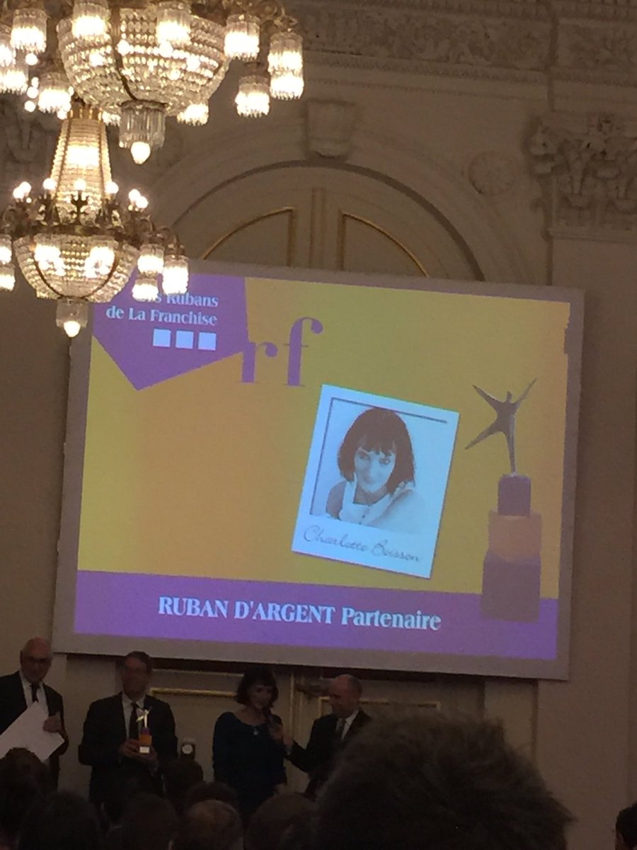 Ruban d’argent de la <a href="/Franchise_FFF/">Franchise FFF</a> pour Charlotte Boisson <a href="/Charlotte_Bercu/">Charlotte Boisson</a> de <a href="/Territoires_MKG/">Territoires & Marketing (Ciril GROUP)</a> Bravo Charlotte !