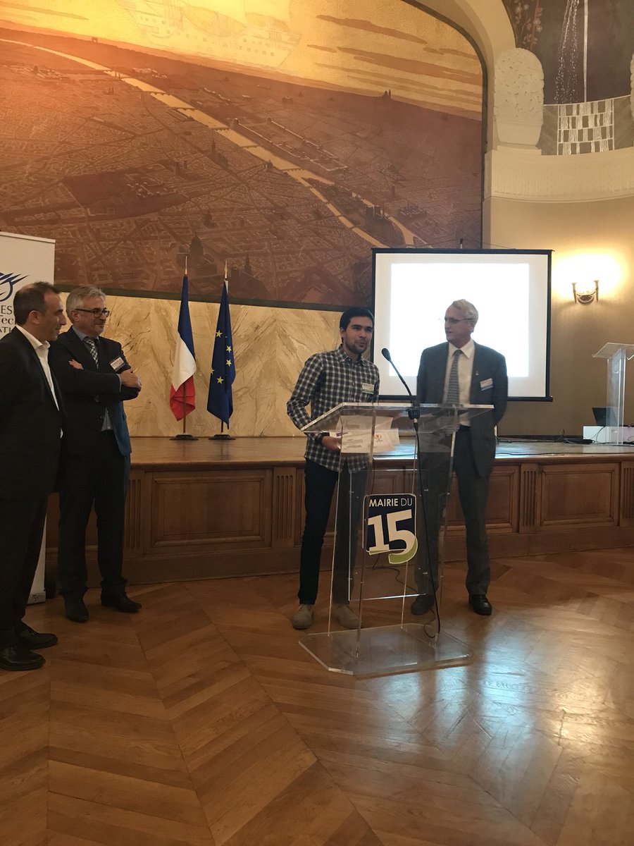 Les nouveaux affineurs : lauréat du trophée des #entrepreneurs du 15ème, catégorie Innovation Service.
#Peps15 <a href="/mairie15/">Mairie du 15</a>