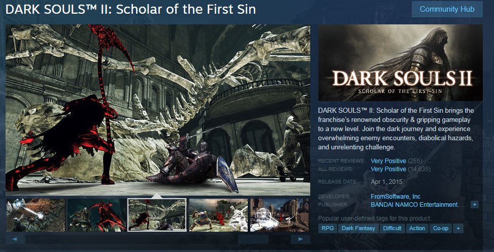 Dark Souls II: Scholar Of The First Sin Game Review