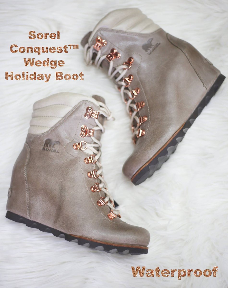 sorel conquest wedge holiday