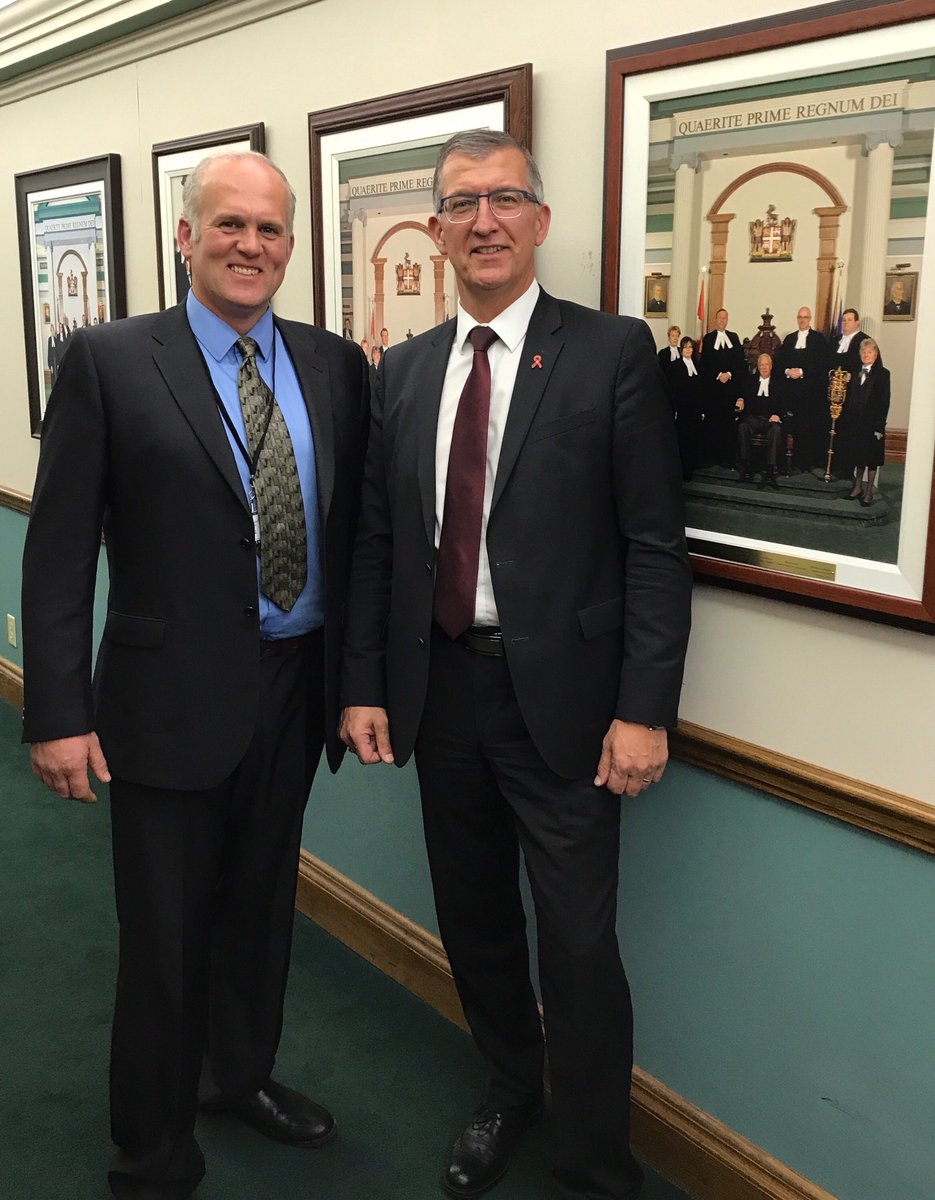 Excited and humbled to have been able to sit in the gallery today for my first visit to the House of Assembly as MHA-elect.