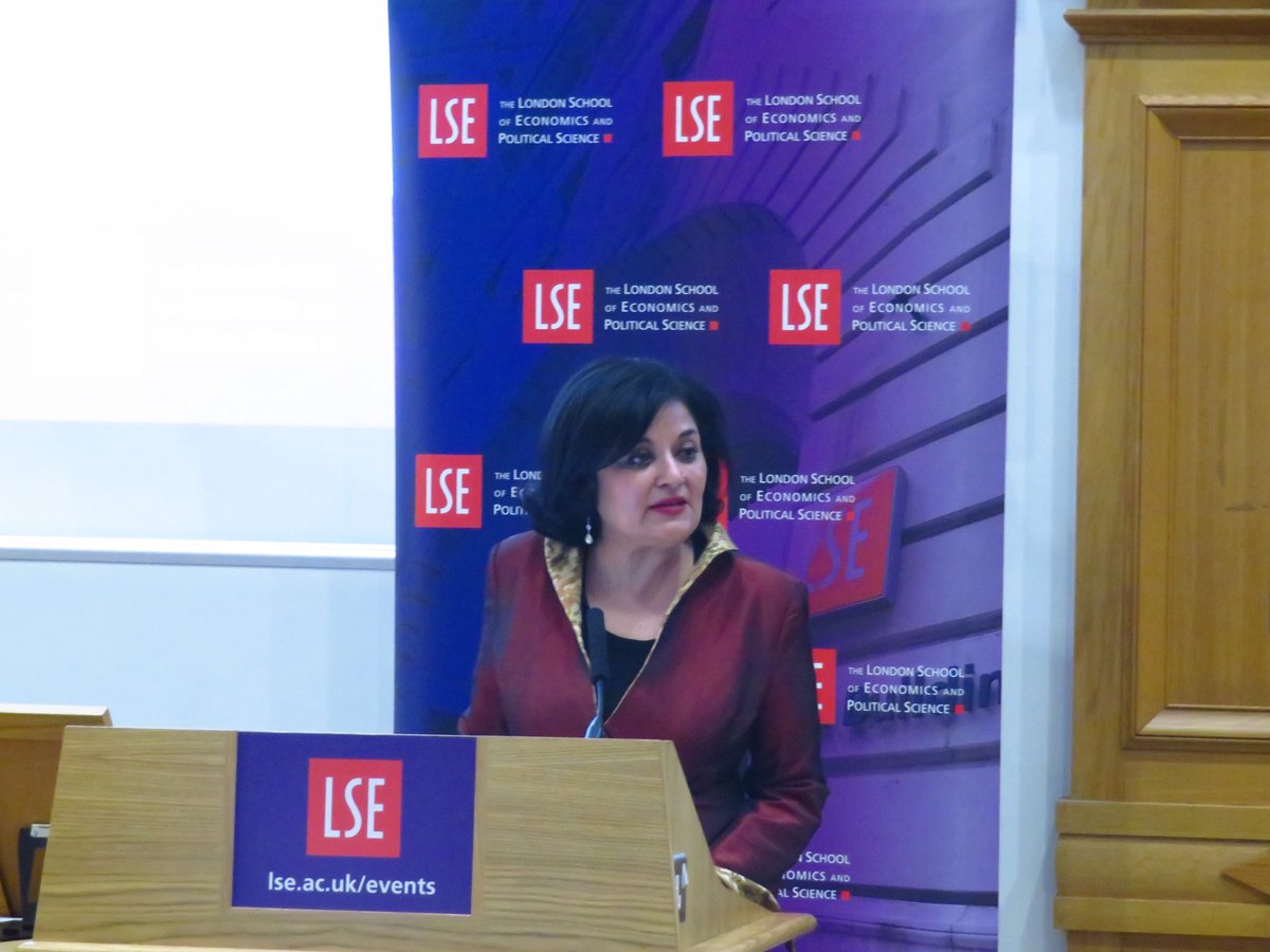 LSEpublicevents's tweet photo. Tonight @kishwardesai gives @MigrationUK lecture reflecting on partition 70 years on #LSEMMP https://t.co/HXOCJhQvZE