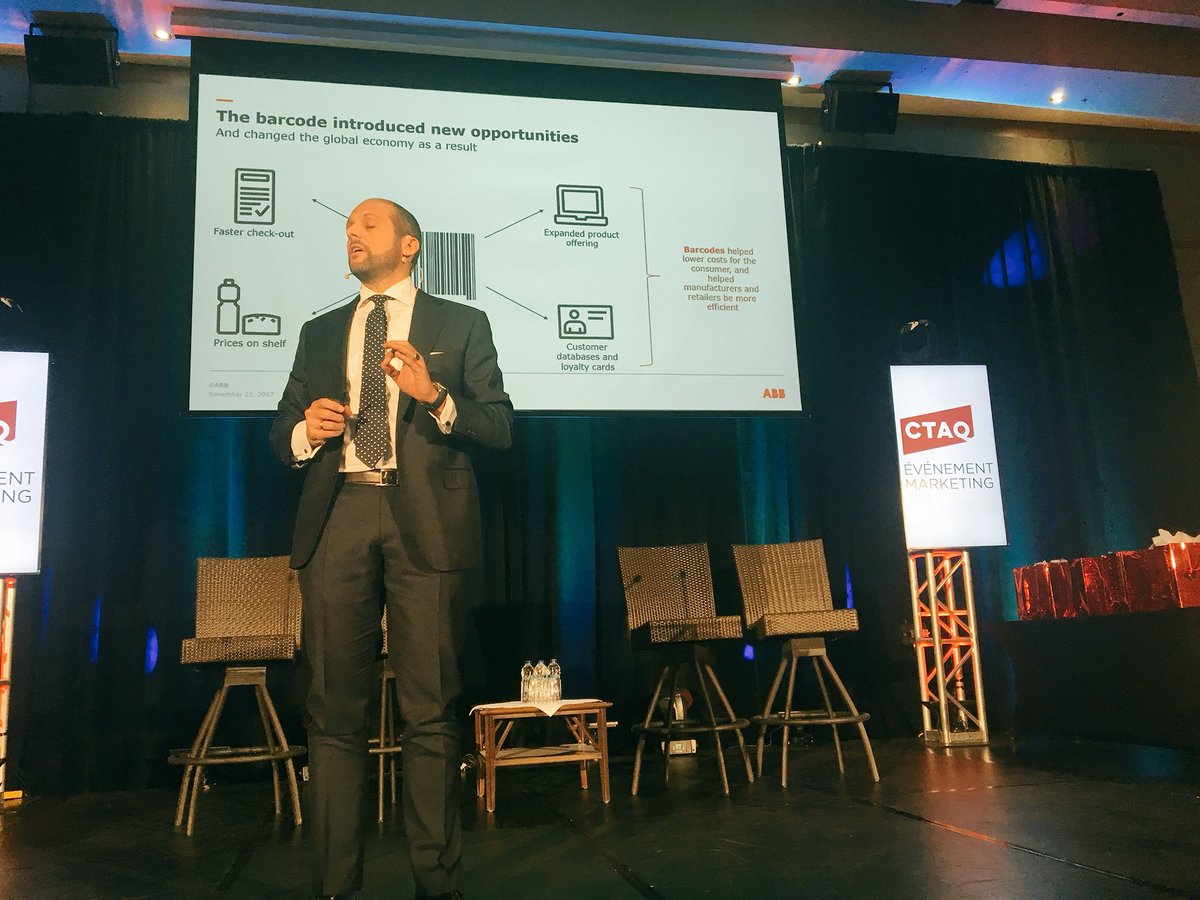 « Digitalization, is the new barcode » Markus Brettschneider from <a href="/ABBgroupnews/">ABB</a> <a href="/ctaq/">jyk</a> #visez2025 #digitall