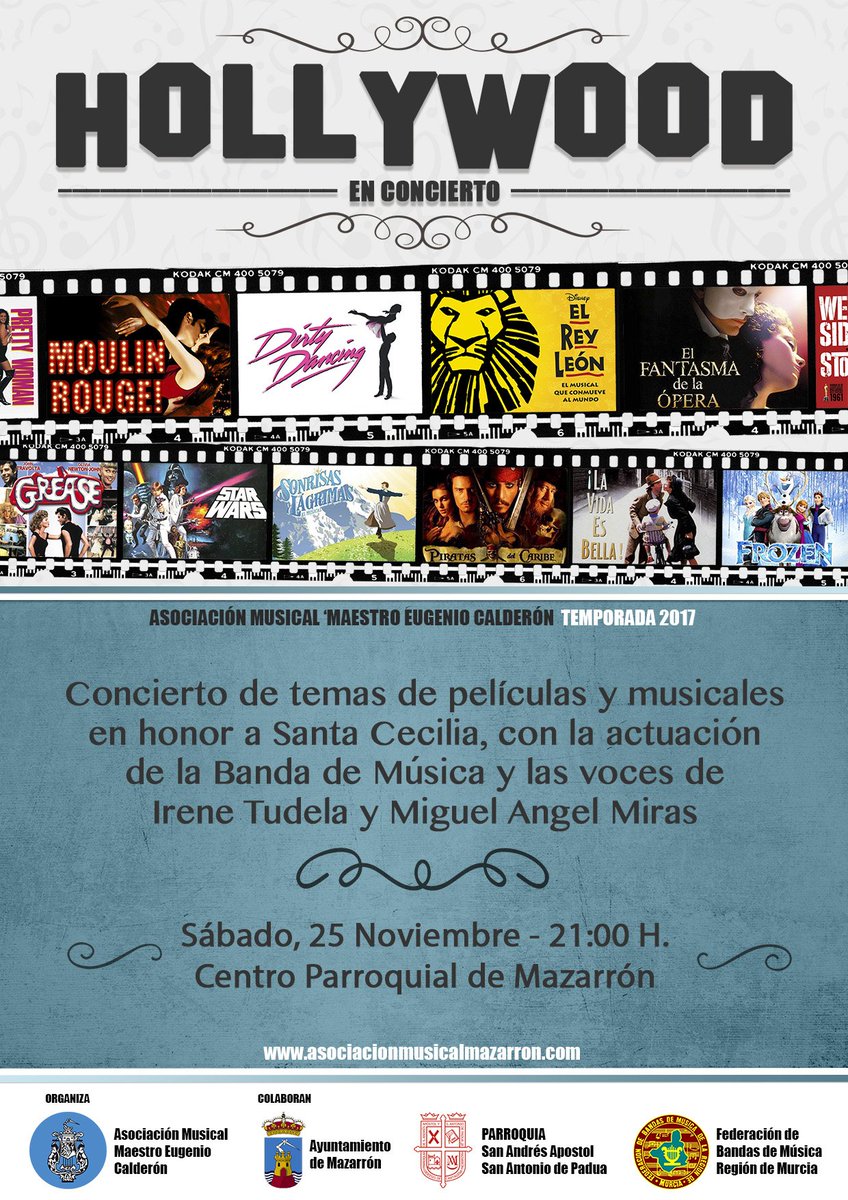Mazarrón celebrará dos conciertos en honor a Santa Cecilia donde reivindicará una #LeyMusicaRegionDeMurcia
