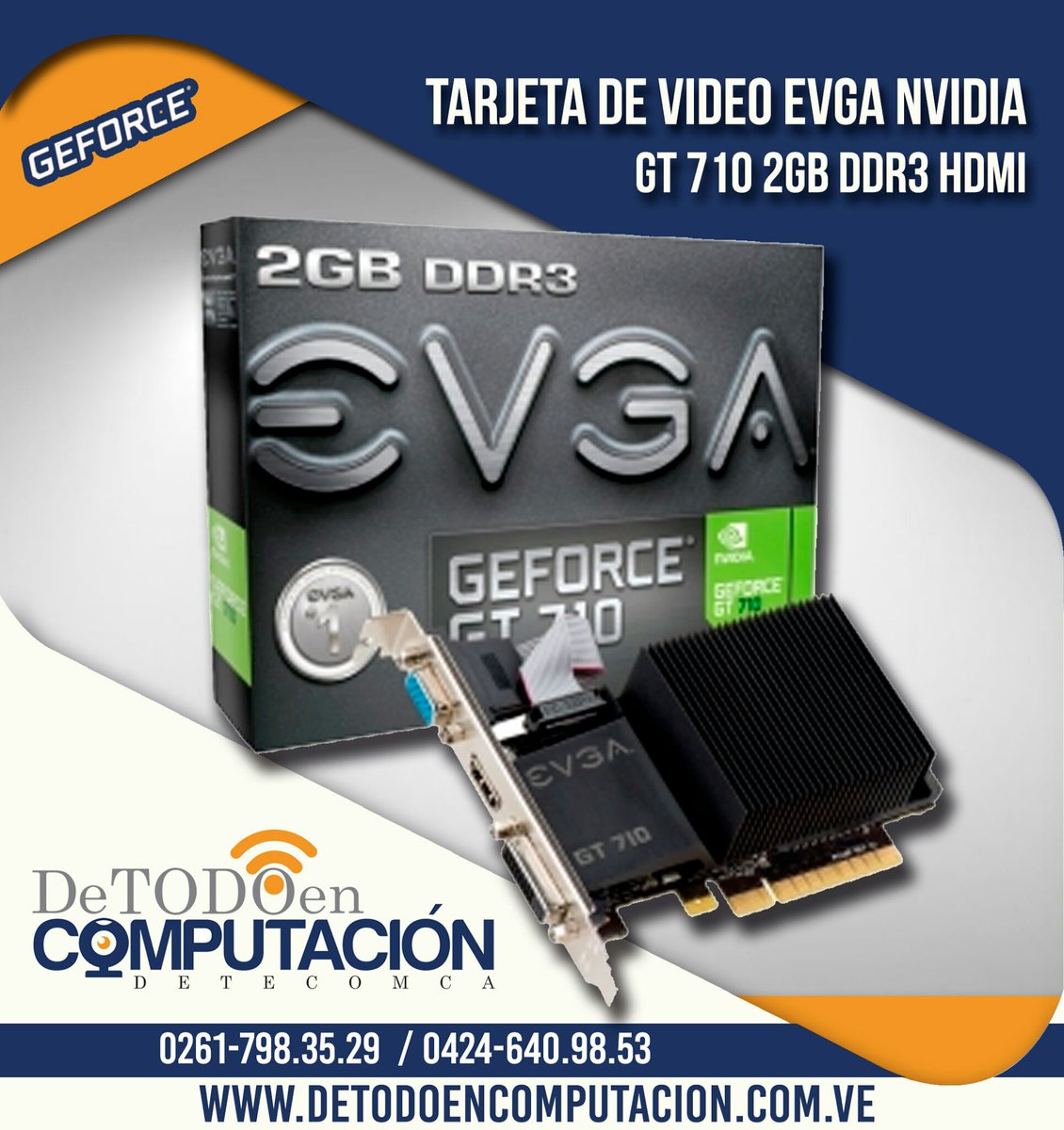 detecomca1's tweet photo. Tarjeta de video EVGA NVIDIA #DeTodoEnComputación #Detecomca #Computación #Sonido #Audio #Celulares #Accesorios #Video #Consolas #Videojuegos #Zulia #Maracaibo #wsproducciones #FelizMiercoles #22Nov https://t.co/LbNiiipPRz