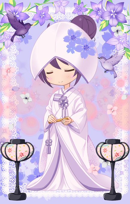 白無垢のtwitterイラスト検索結果 古い順
