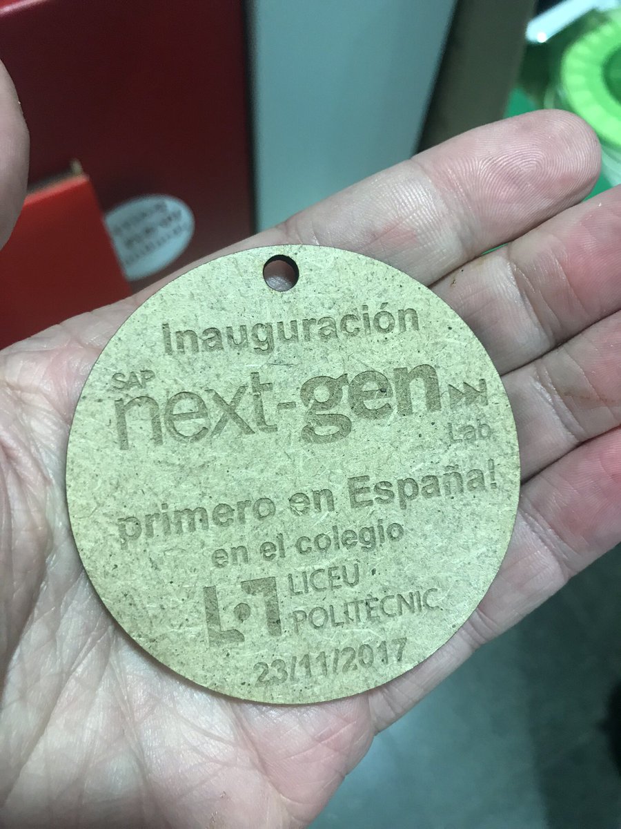 mcarrerasg's tweet photo. Getting ready for tomorrow, opening the first SAP next-gen Lab in Spain (Barcelona) @LiceuPolitecnic @SAPNextGen @rosenbergann @ihoffmannlopez https://t.co/nlDMNiC1qg